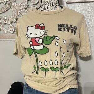 Hello Kitty Kids Beige Watering Can T-Shirt